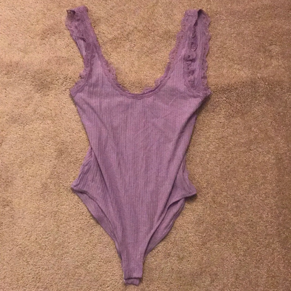 Purple laced Bodysuit